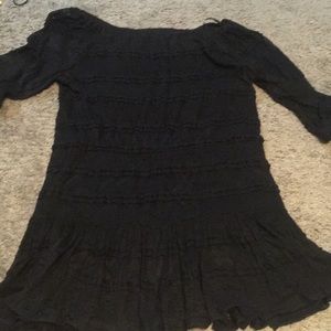 Adorable black off shoulder dress